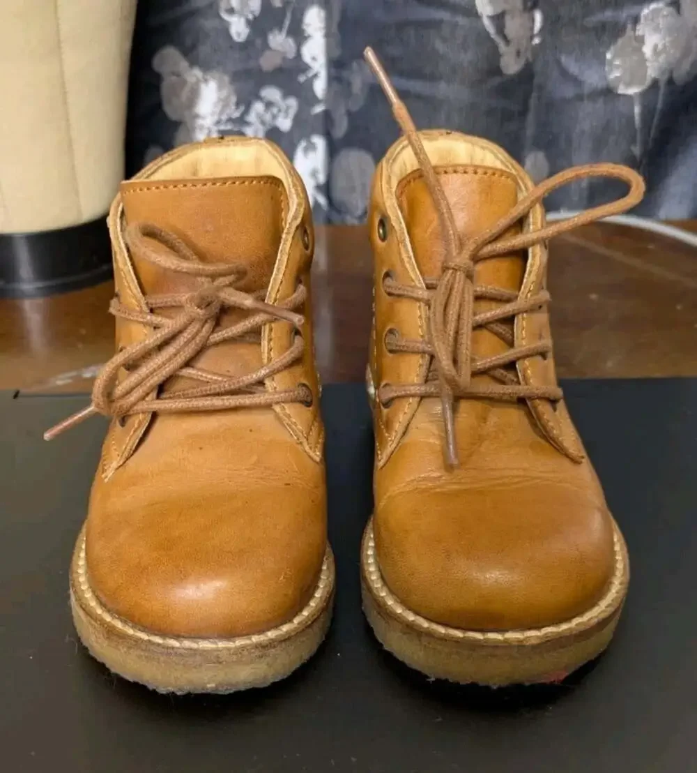 The Simple Folk The Perfect Boot Kids Size 23EU 7US Brown Leather Toddler Shoes